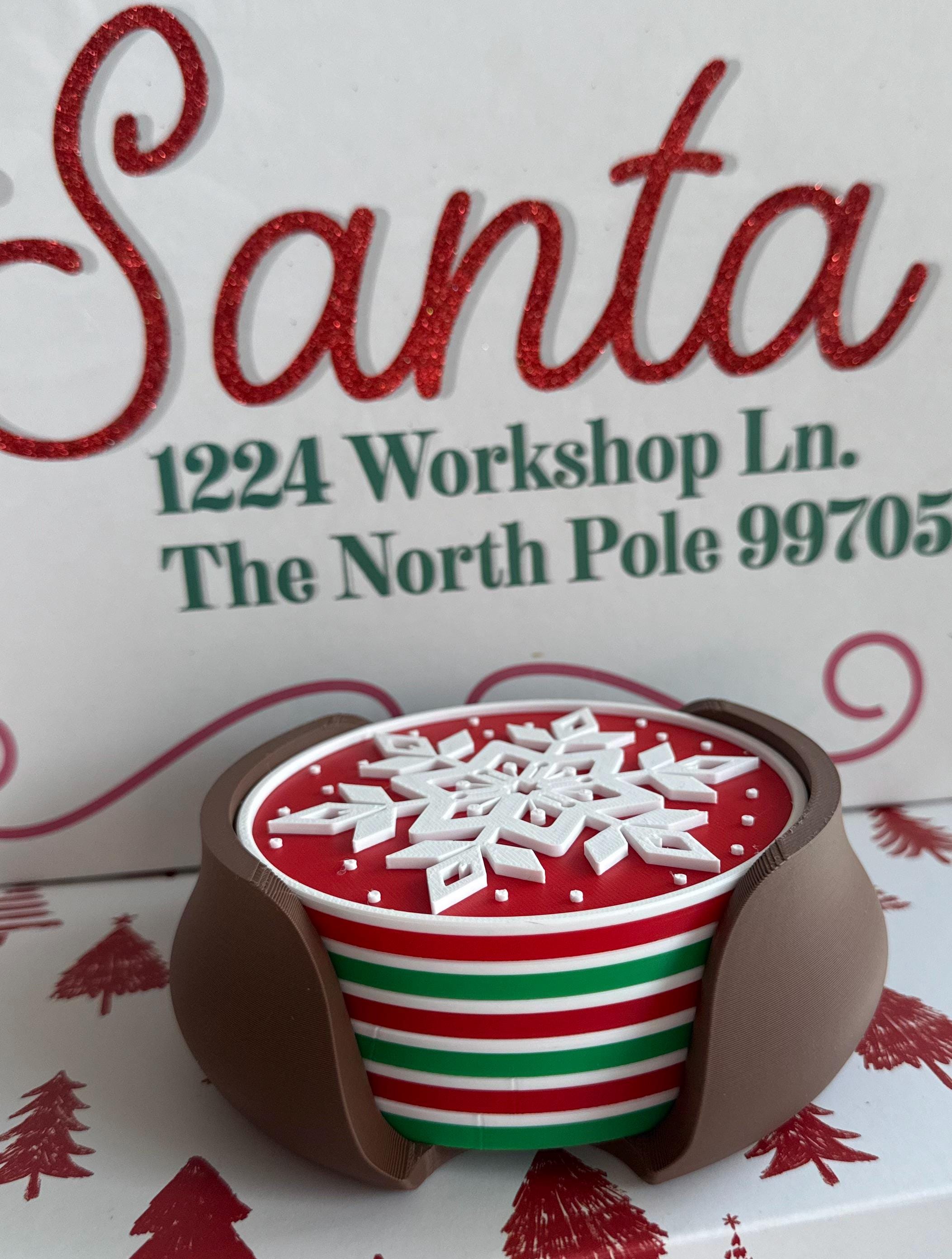 Holiday Drink Coasters