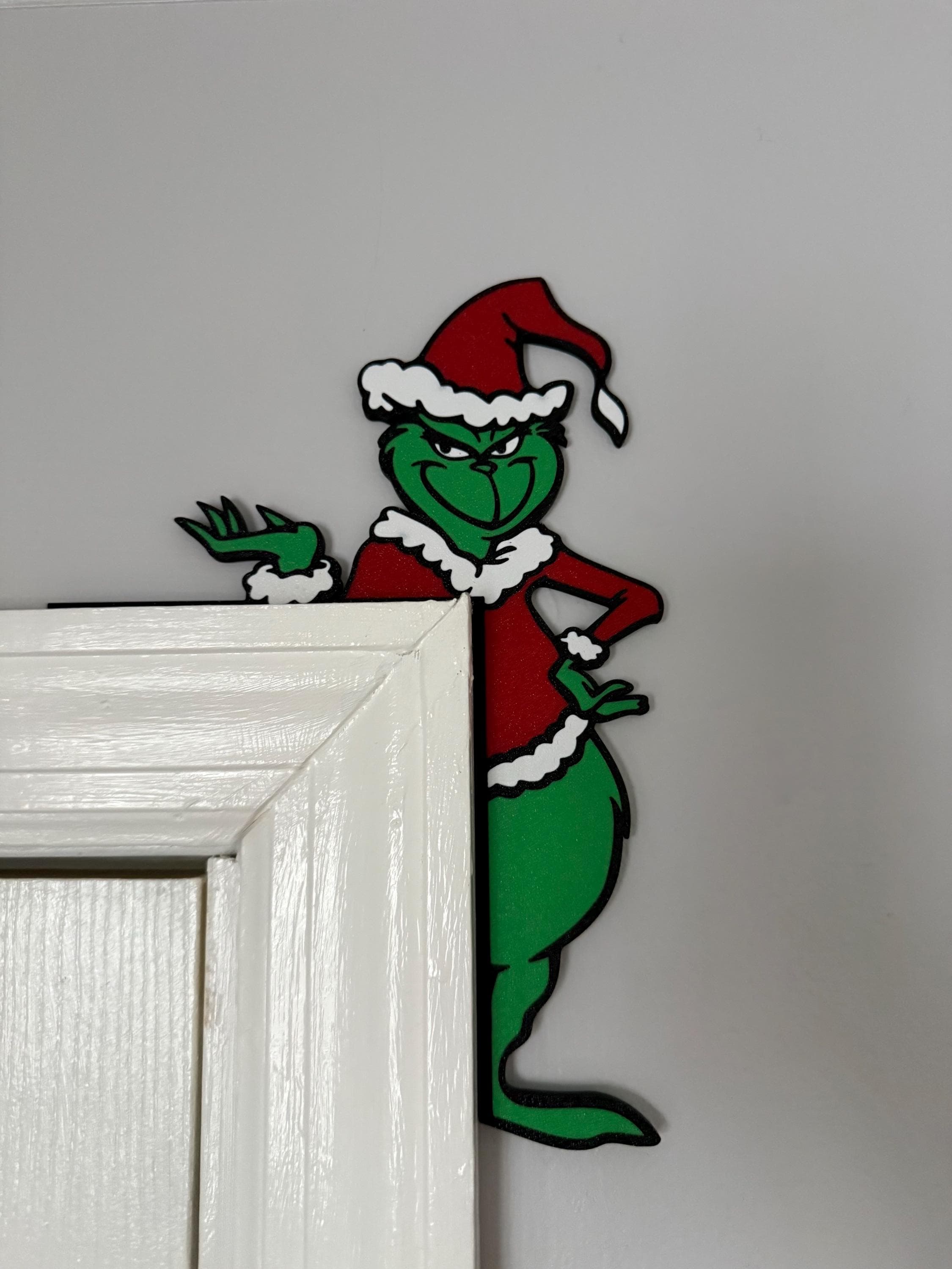 Grinch Door Topper