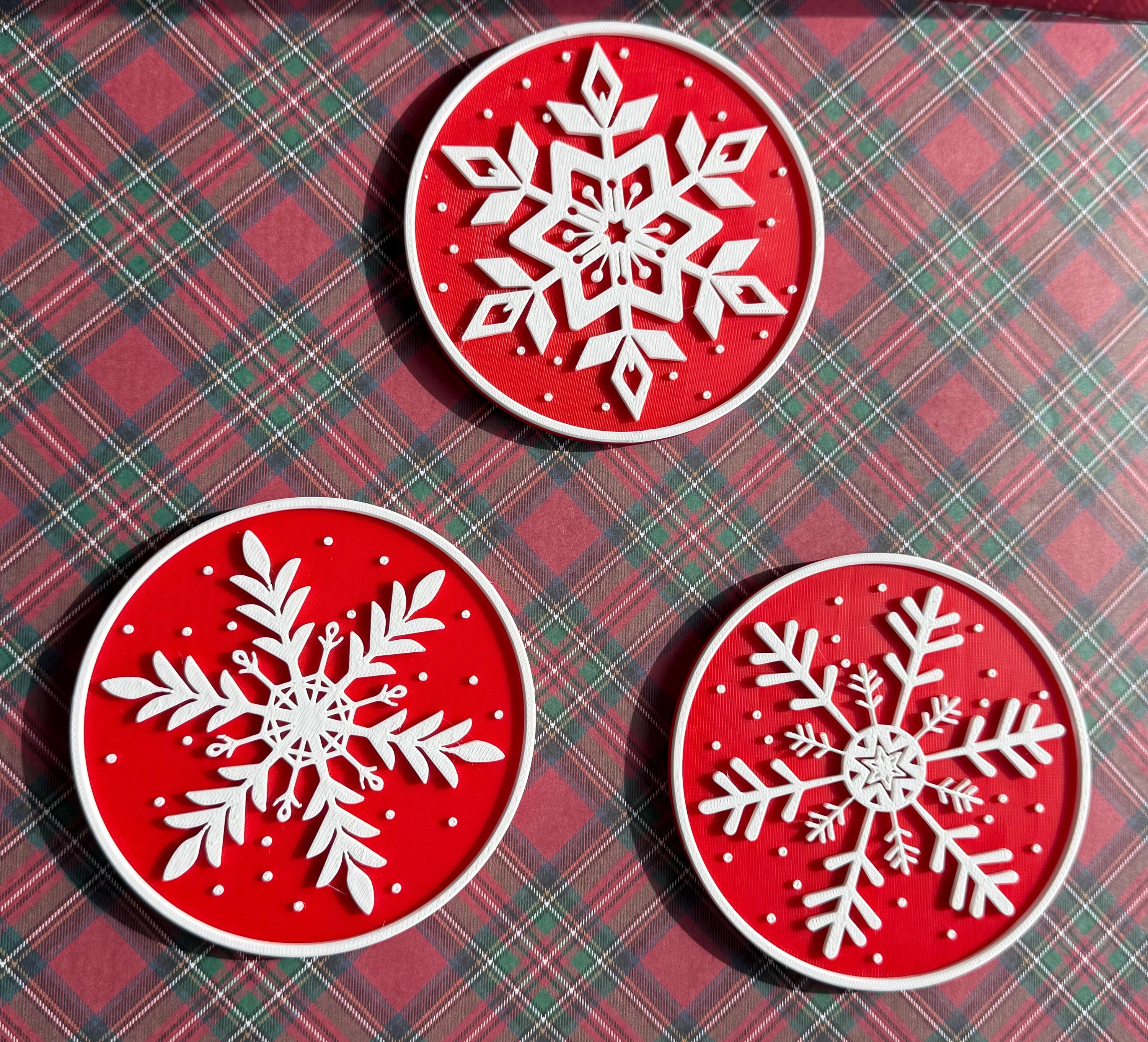 Holiday Drink Coasters