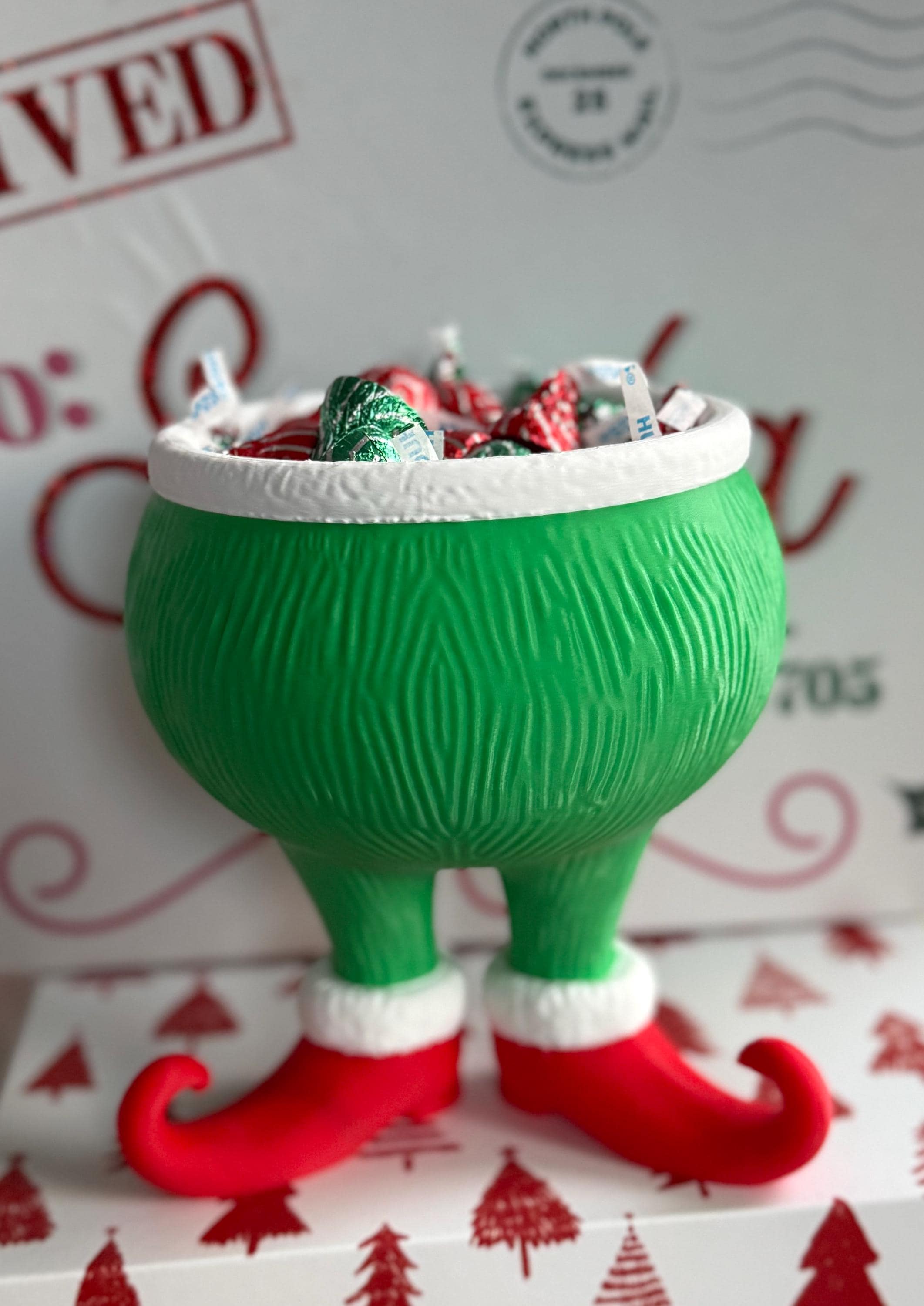 Grinch Candy Bowl