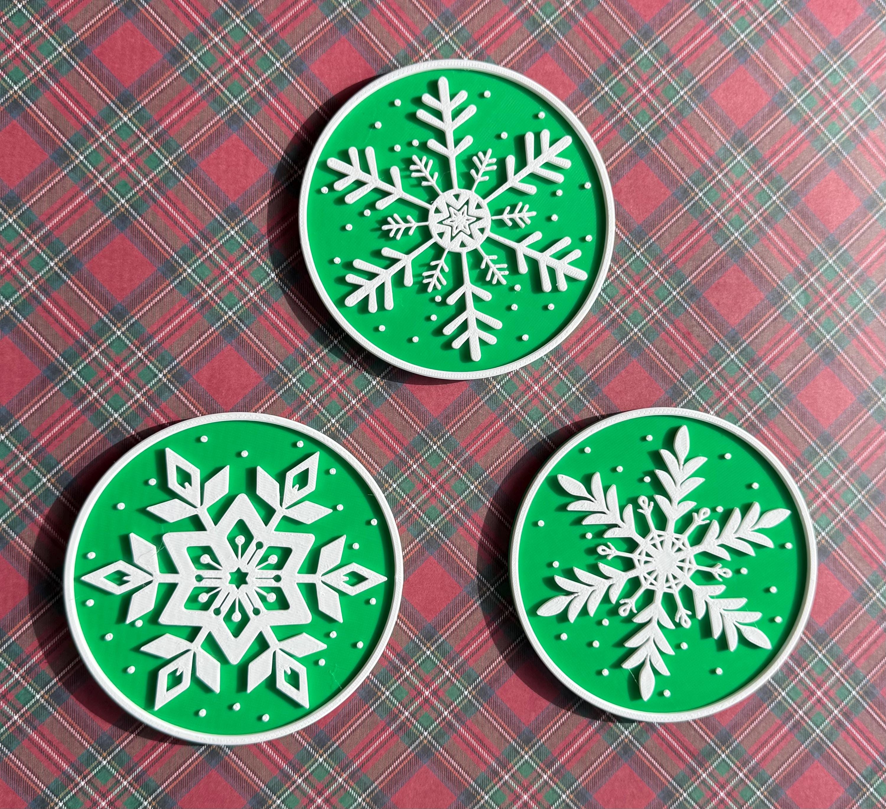 Holiday Drink Coasters