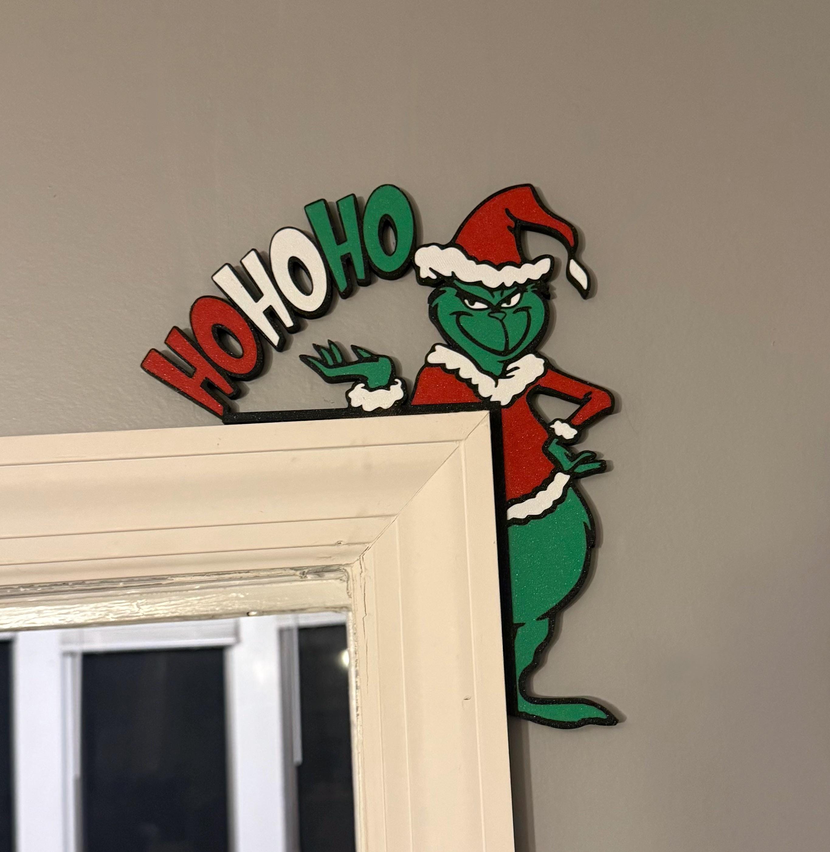 Grinch Door Topper