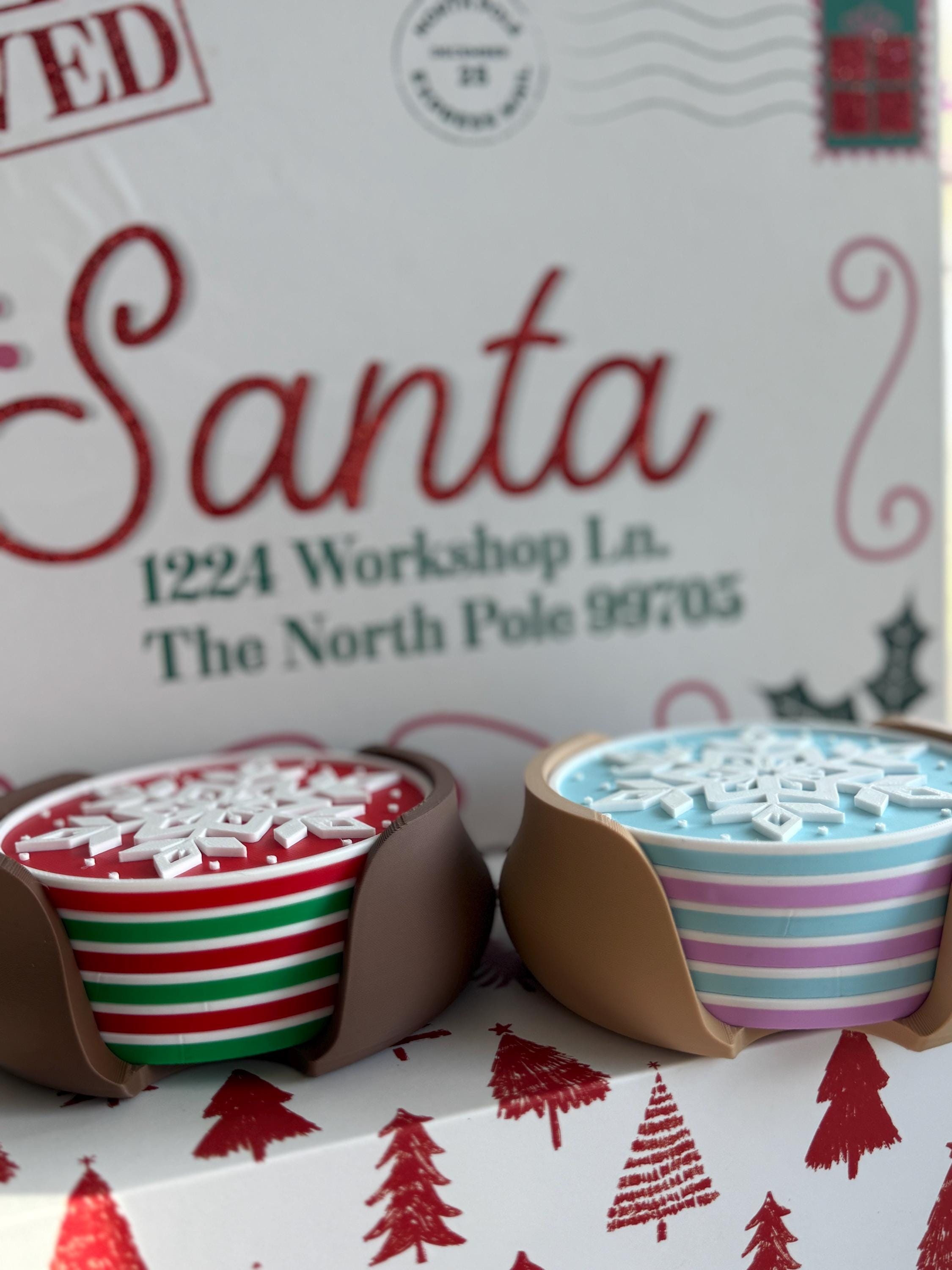 Holiday Drink Coasters